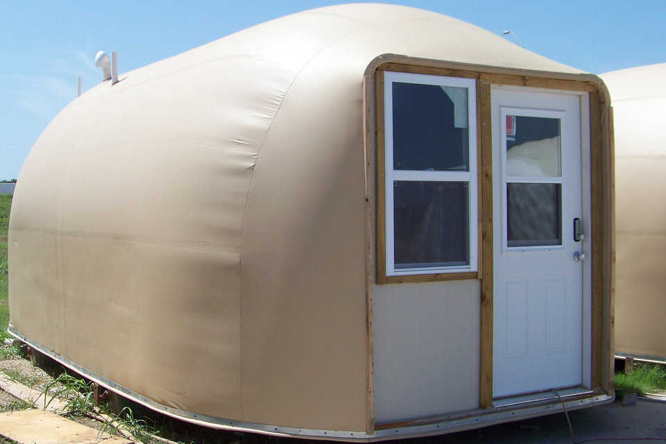 Monolithic Transportable Cabin — The Monolithic Transportable Cabins are available for tour at the Monolithic campus in Italy, Texas. Manufactured on site and shipped anywhere, these cabins come in 15’, 19’ and 24’ lengths.