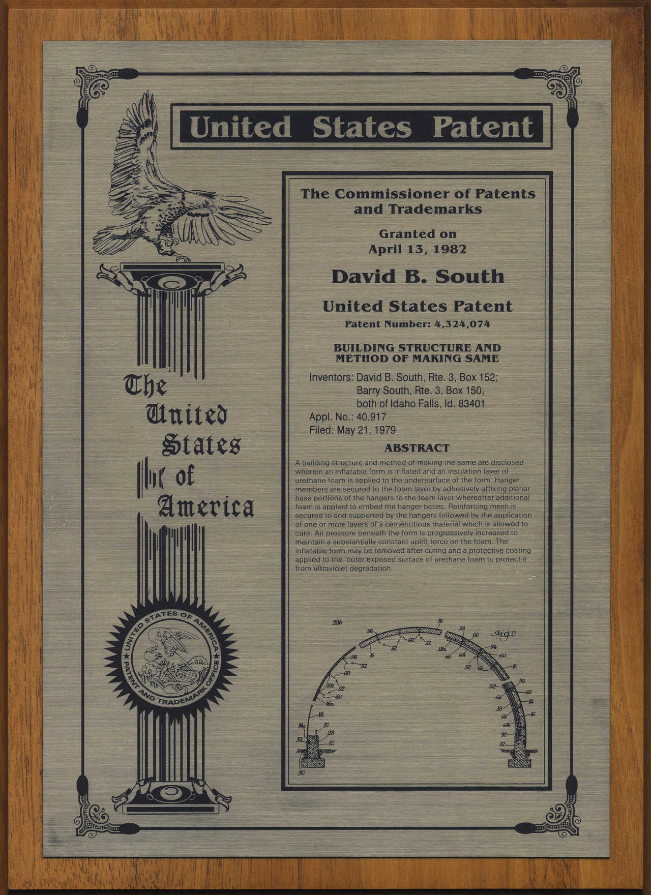 U.S. Patent #4,324,074