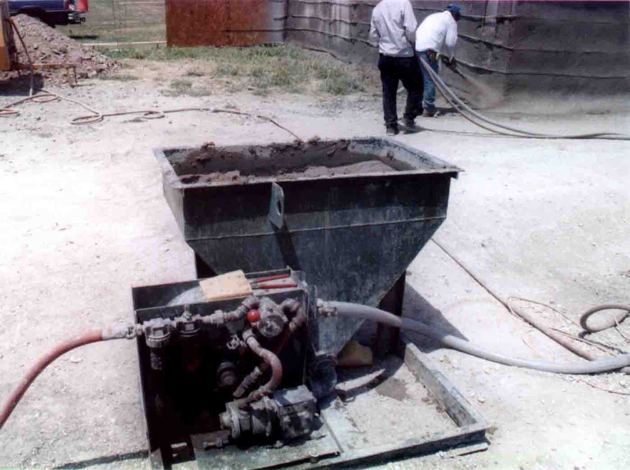 Shotcrete pump — Startup dome builders should invest in a pump that fits what they will build.