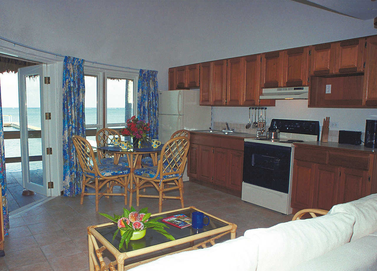 Well organized, roomy kitchen — Each Xanadu Suite has a kitchen that’s designed for convenient, relaxing cooking and dining.