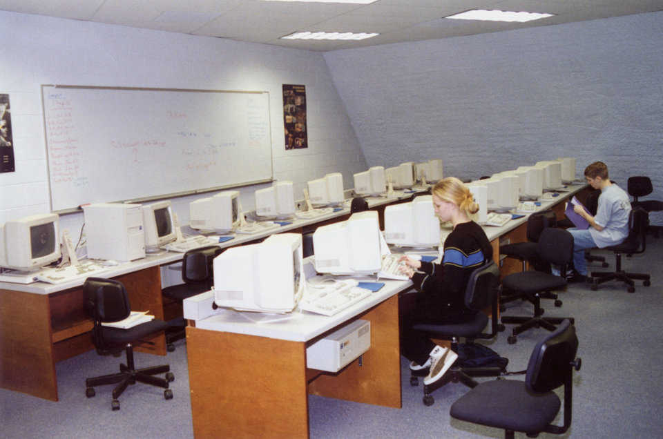 Computer Lab — It’s designed and equipped to provide classroom instruction and hands-on experience.