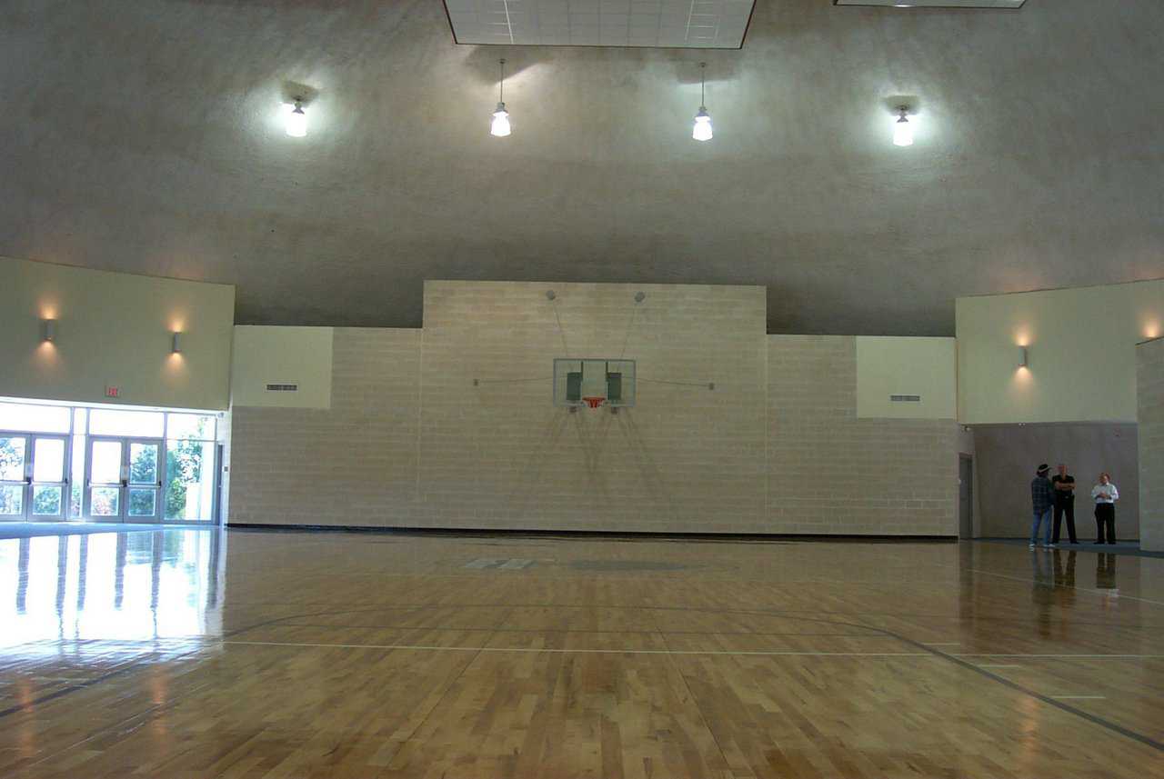 Oakdome — Built by the DFW Church of Christ Jesus in Carrollton, Texas, this retreat center includes the Oakdome gym.