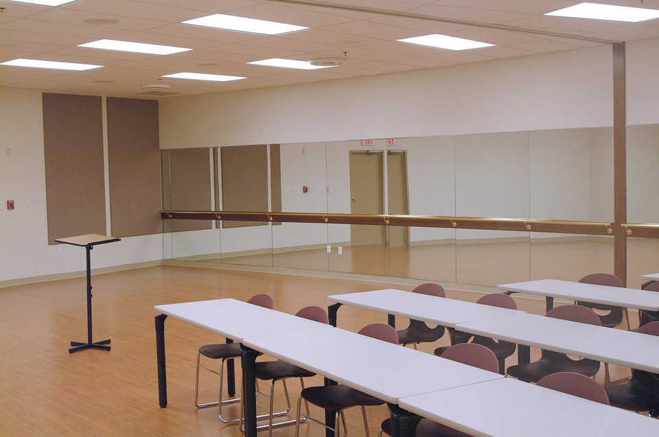 Special spaces — The FSB Center includes rooms for just about every artistic college activity.