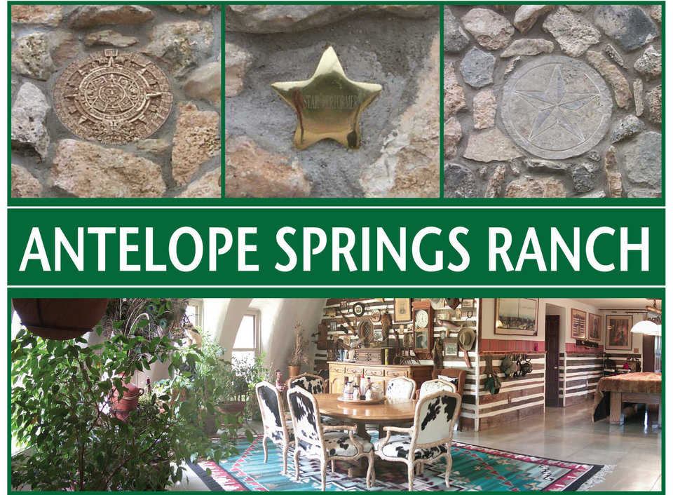 The lodge — Antelope Springs Ranch entertains guests during the October-to-January hunting season.