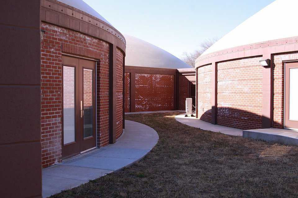 Monolithic Domes are FEMA 361 Certified and can withstand a direct hit from a tornado.