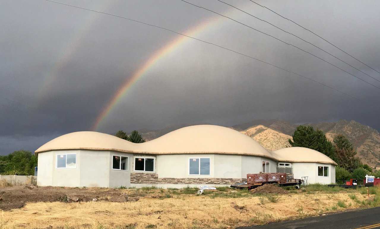 Dome home exterior