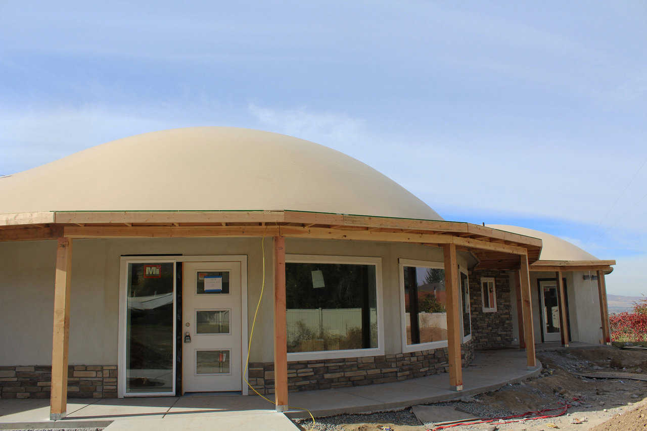 Dome home front door