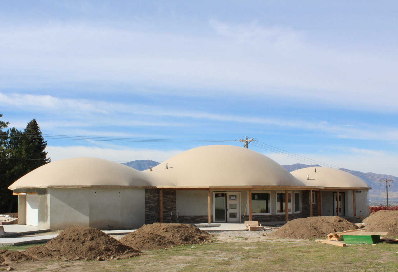 Dome home exterior