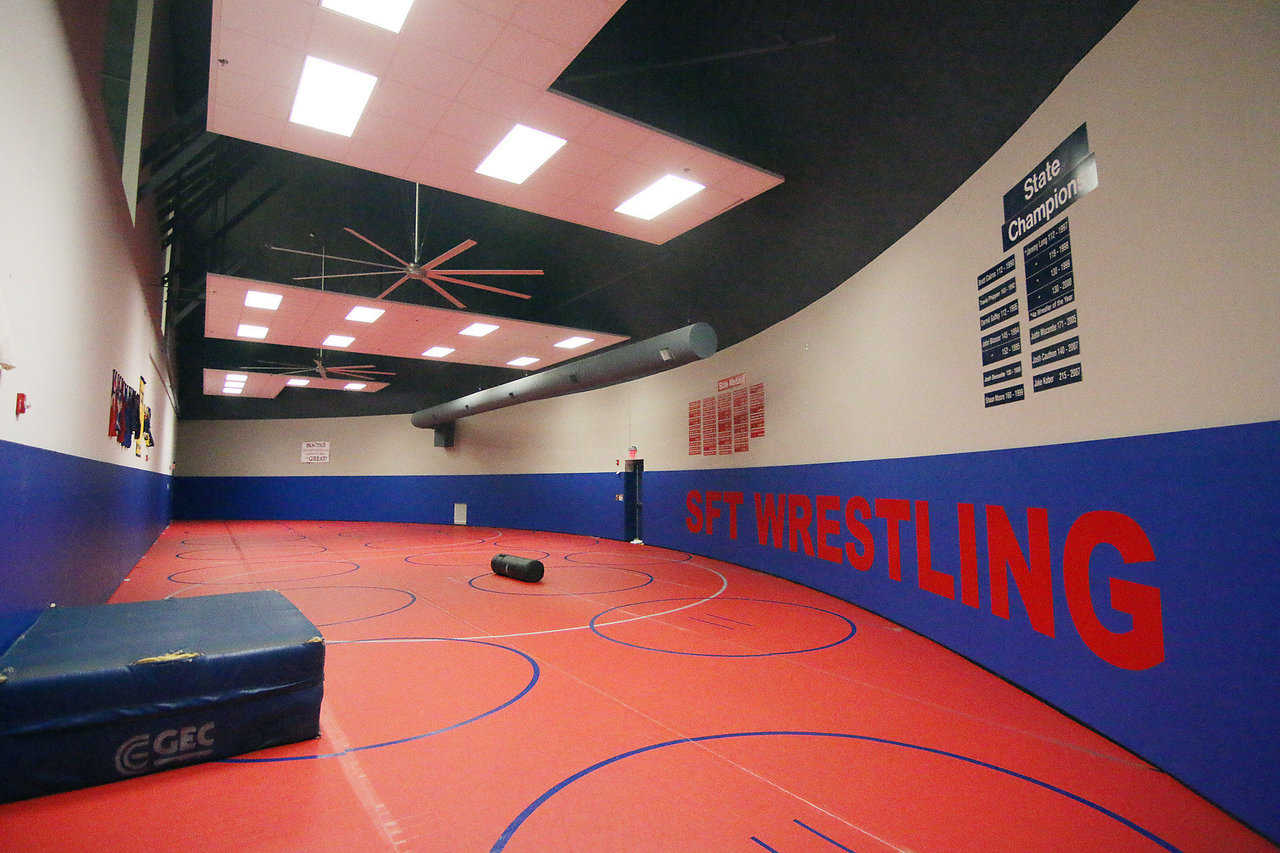 Wrestling room