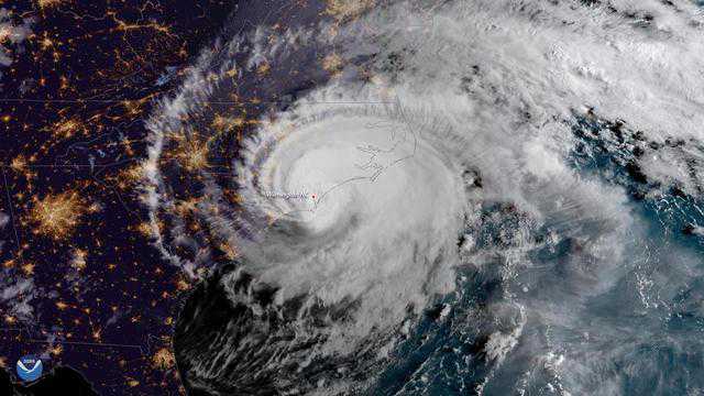 Hurricane Florence makes landfall