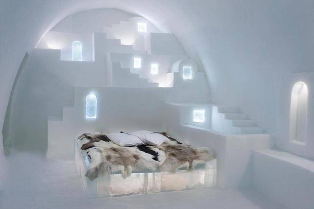 Art Suite at Ice Hotel in Sweden
