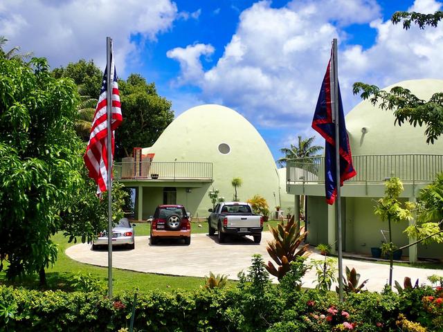Stanley Hall and Linda Tatreau chose to build their Monolithic Dome home—the Tasi Dome—on the beautiful island of Guam.