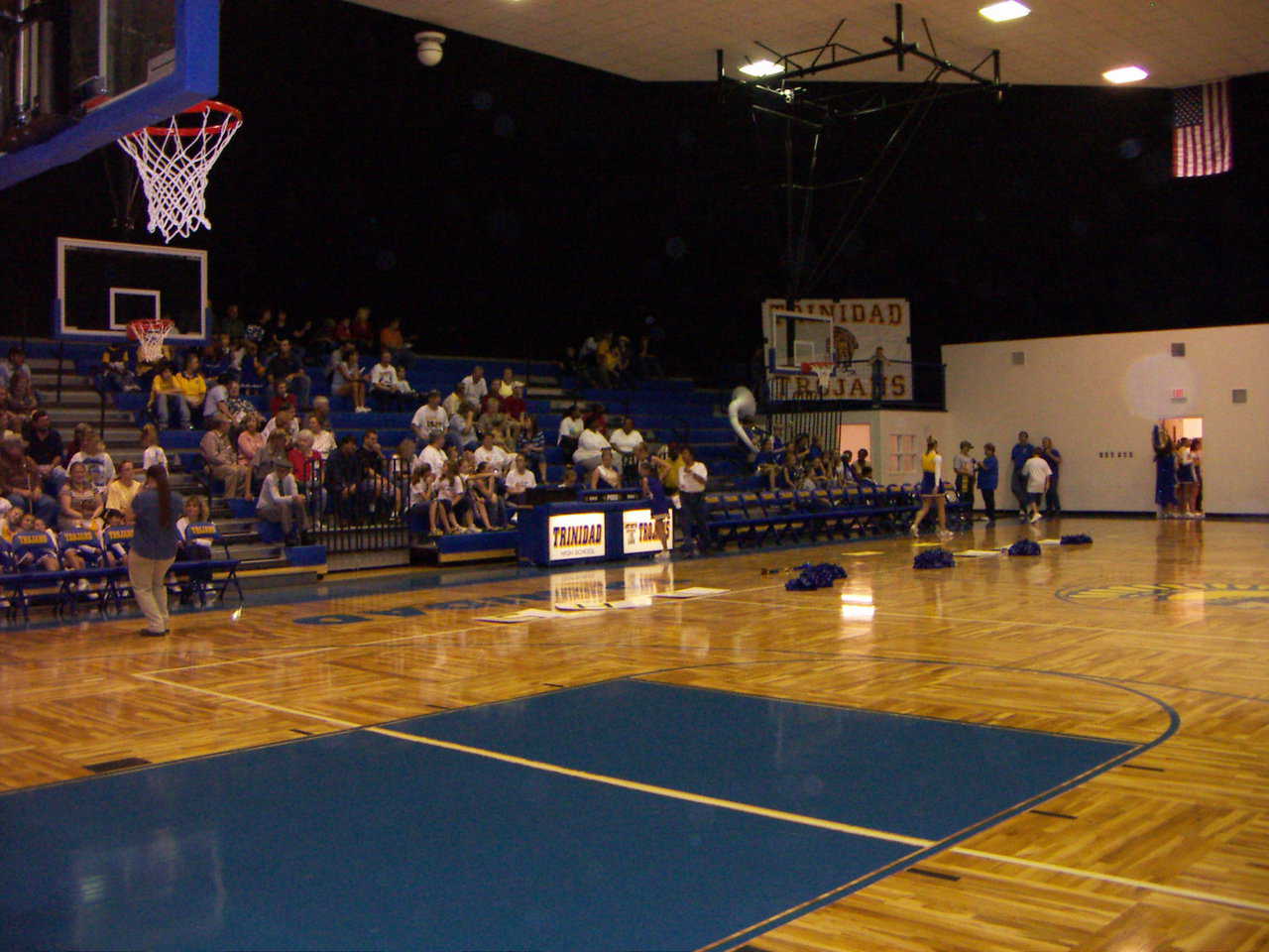 This Monolithic Dome is not only a great basketball facility but is very nice for concerts, assemblies, graduations, etc.