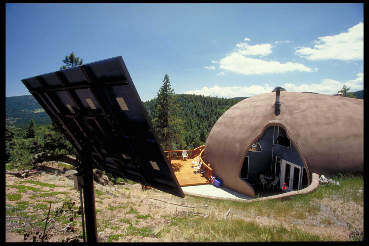 Off-grid Conifer, Colorado Home — 3,800 sf home with breathtaking view of the Rockies.