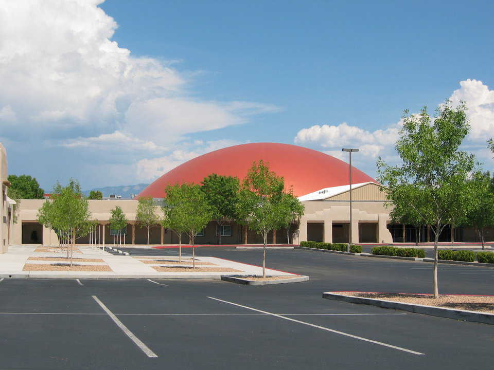 Legacy Church — This 192’ dome, Legacy Church, was built in 2004. It is a 3000 seat church in New Mexico.