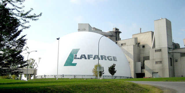 Lafarge Cement Plant — Located in Ontario, Canada, Lafarge’s storage dome can hold 40,000 tons.