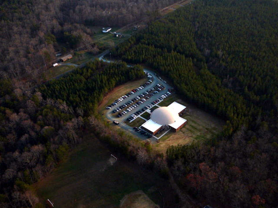 A Dome with Wings — The three wings attached to the dome provide space for classrooms, Sunday School and administrative offices.