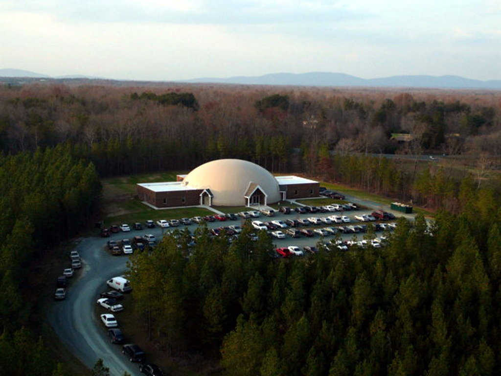 Spacious — The dome and its three wings provide approximately 16,000 square feet of usable interior space.