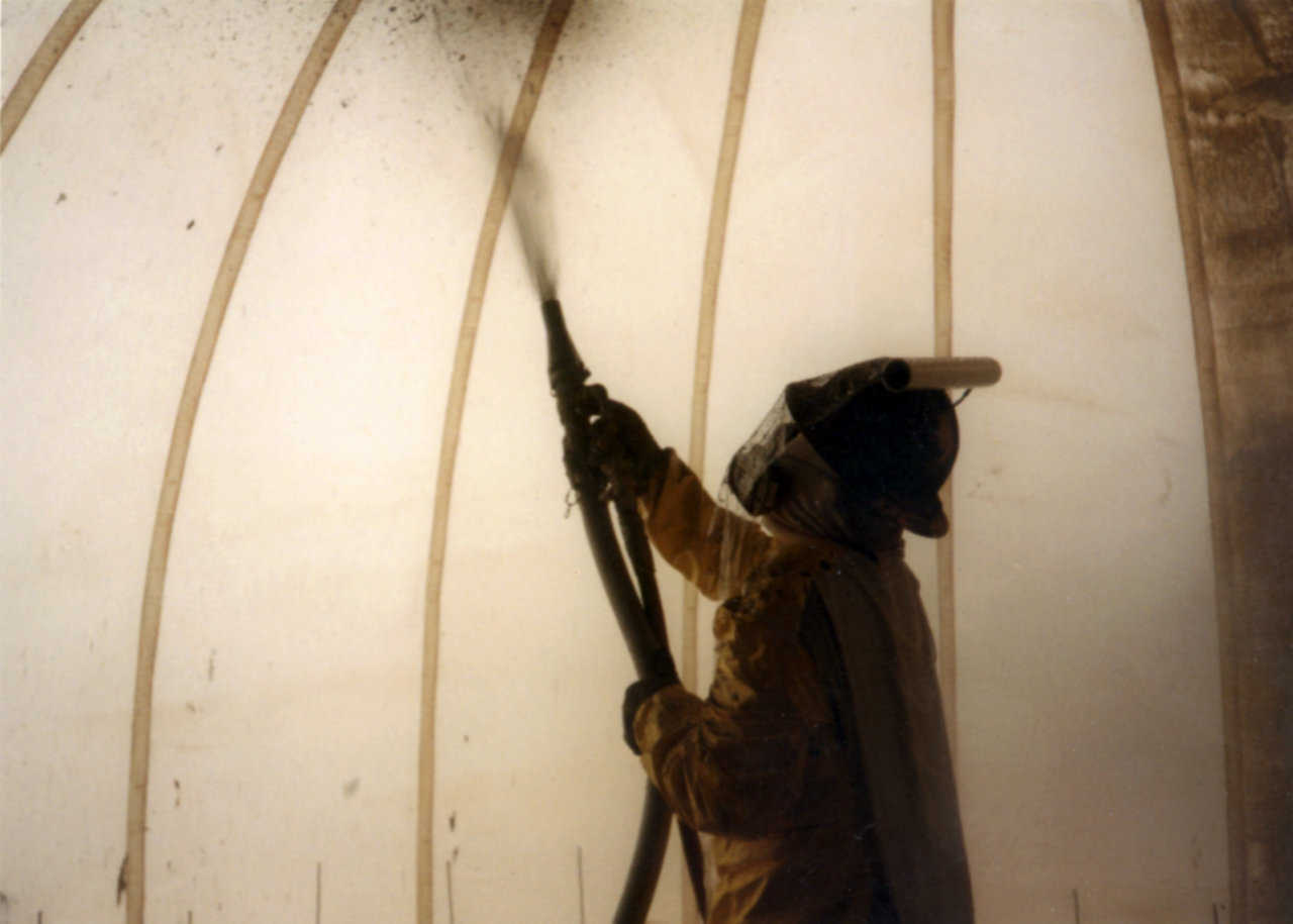 Basic Steps For Applying Shotcrete To A Monolithic Dome