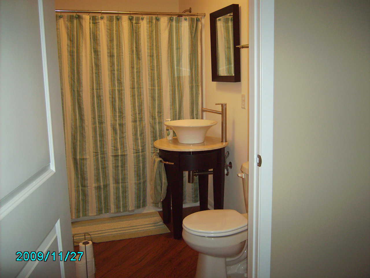 Master Bath — It includes a spacious walk-in closet.