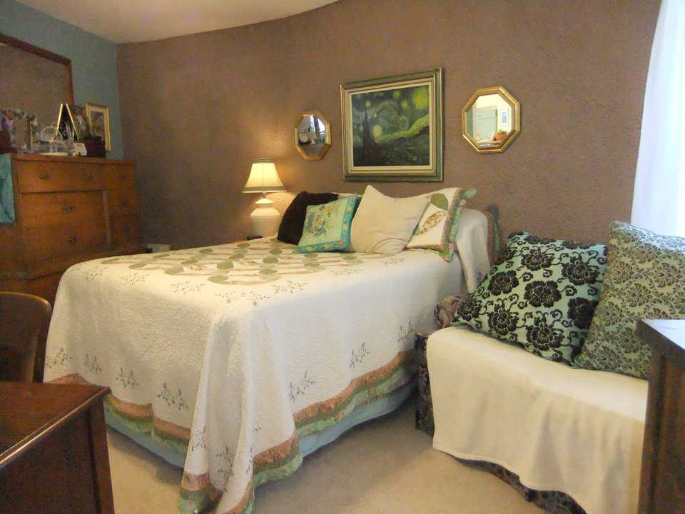 Master Bedroom — It’s warm and comfortable.