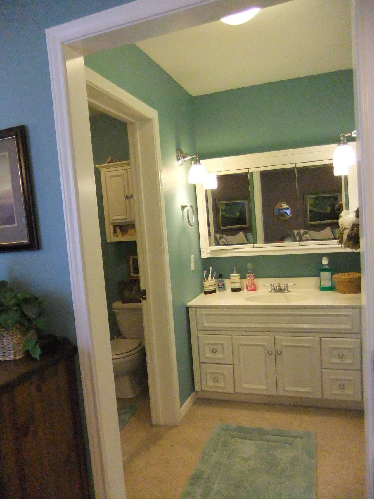 Master Bath — It includes a Jacuzzi tub and a walk-in closet.