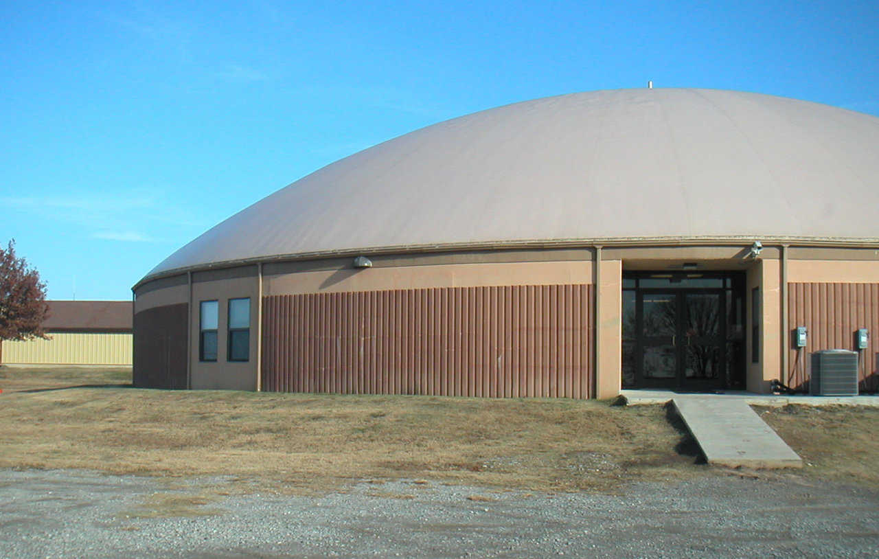 Changed plans — After receiving information about the benefits of Monolithic Domes, the Beggs school board toured domes in Italy, Texas and decided to build Monolithic, rather than a metal structure.