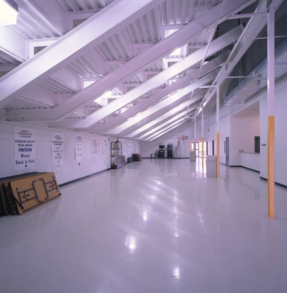 Open area — Administrators at Payson were impressed with the dome’s construction and floor plan.