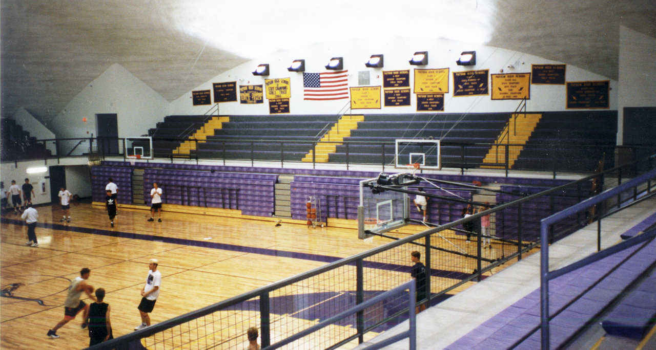 Basketball and more — The district uses the dome for its middle and high school basketball, volleyball and wrestling.