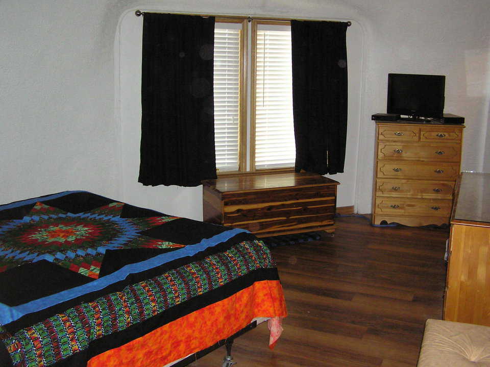 Bedroom — This dome includes a master bedroom and a guest bedroom.