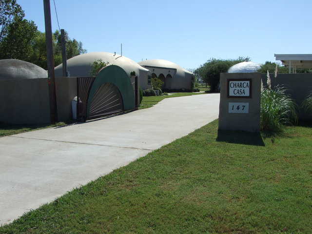 Charca Casa — This attractive and spacious Monolithic Dome home, located at Monolithic’s headquarters in Italy, Texas, can be toured by appointment.