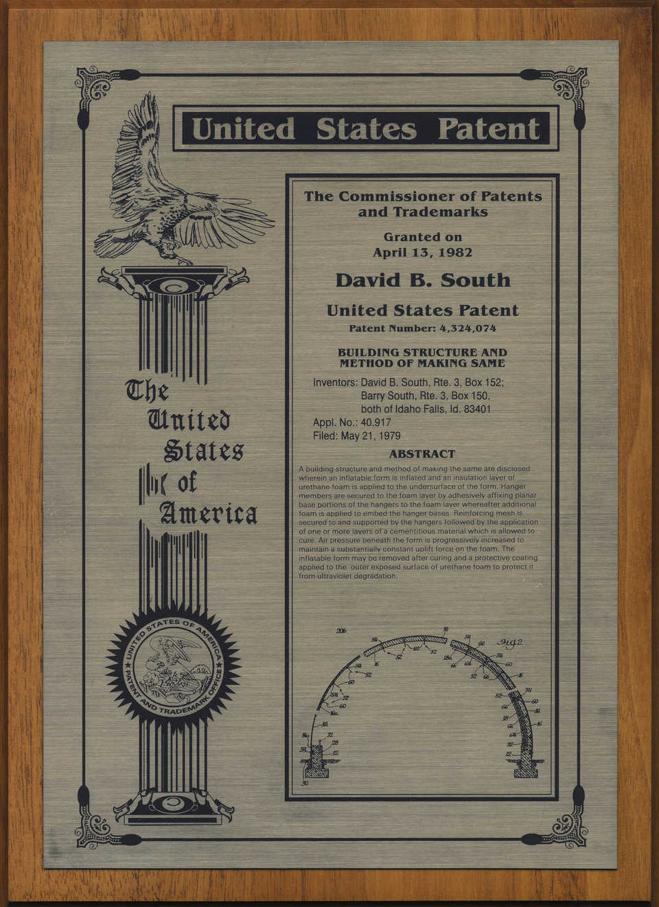 U.S. Patent #4,324,074