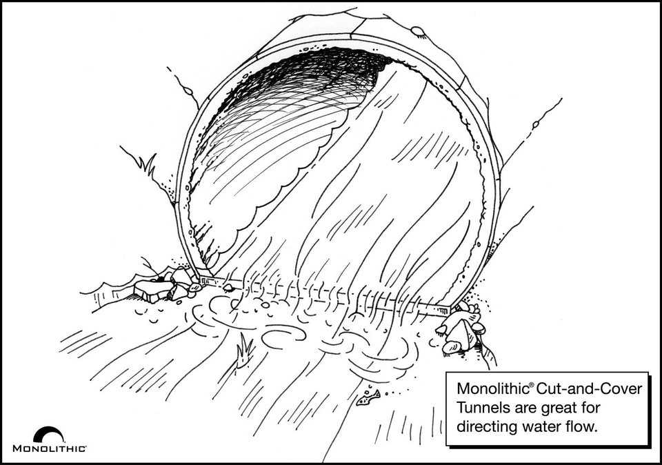 Monolithic Cut-and-Cover Tunnel