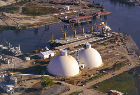 North Texas Cement Storage — Port of Houston — North Texas Cement Storage at the Port of Houston was fine after the hurricanes.