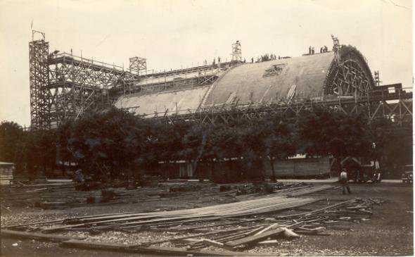 Figure 3 — Hershey Arena Under Construction