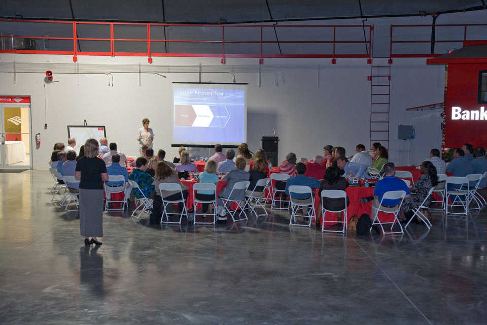 Clear Span  — Interior view of Tornado/Hurricane shelter.  Clear span and super energy efficient, these can be of any size up to acres in space.