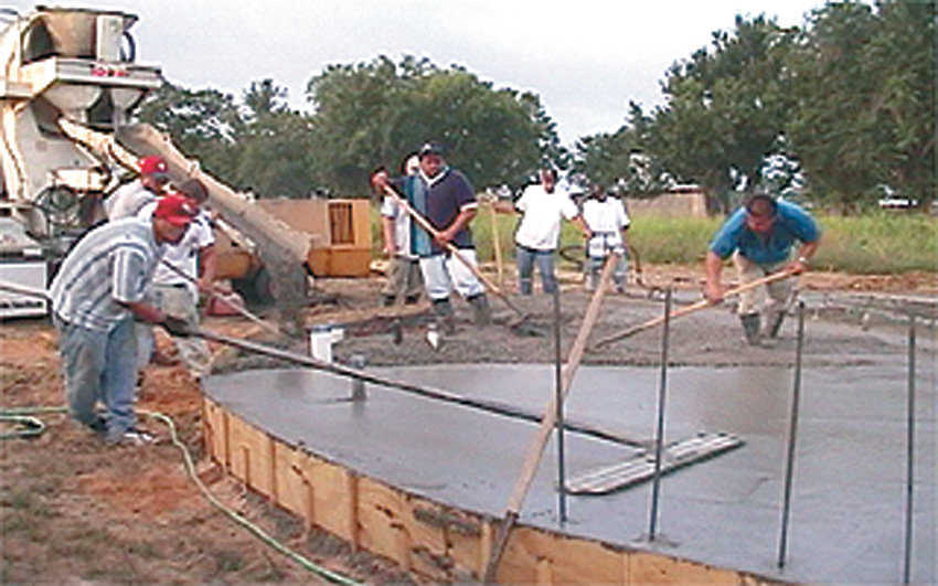 Step 7: Pouring Concrete