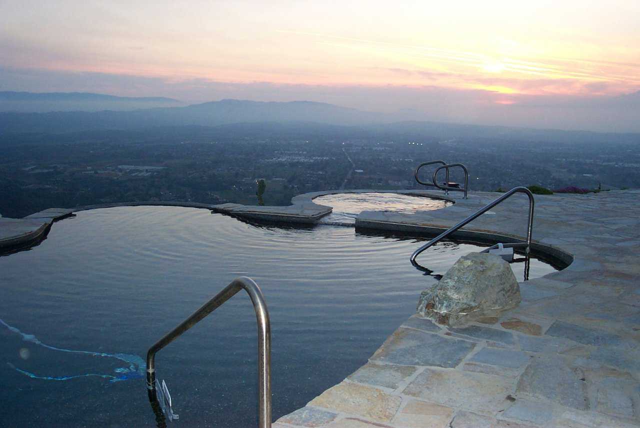Inviting Pool — The Braswells say it looks and feels cool.