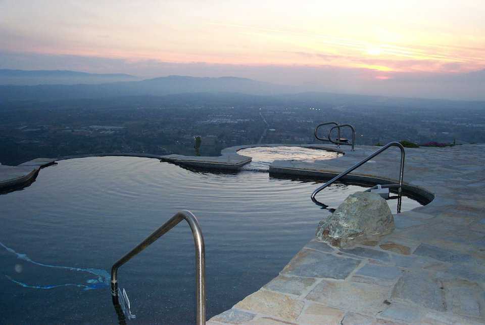 Inviting Pool — The Braswells say it looks and feels cool.
