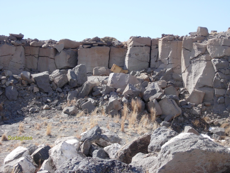 Image 2 — Working basalt quarry.