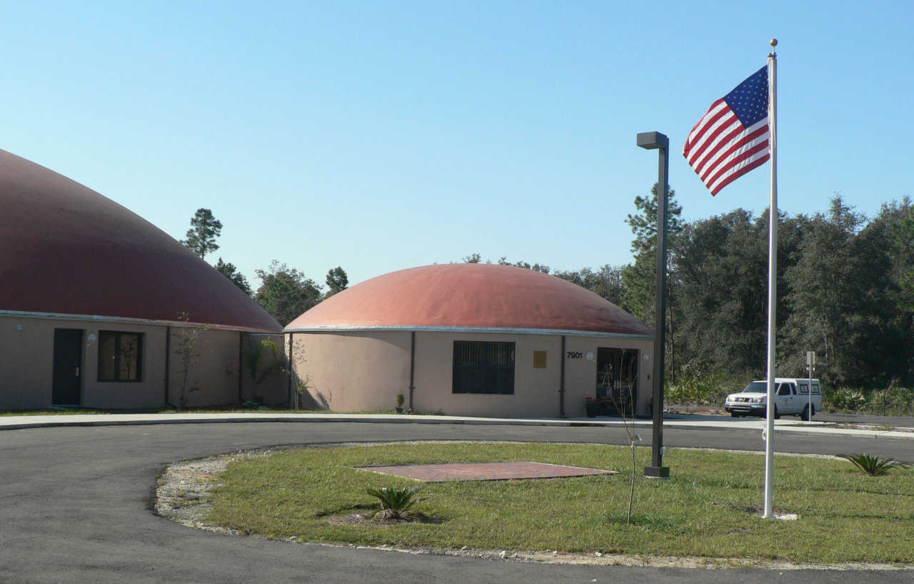 Design and Construction — LPDJ Architects, LLC of Salt Lake City, Utah did the design and South Industries, Inc. of Menan, Idaho constructed the domes.