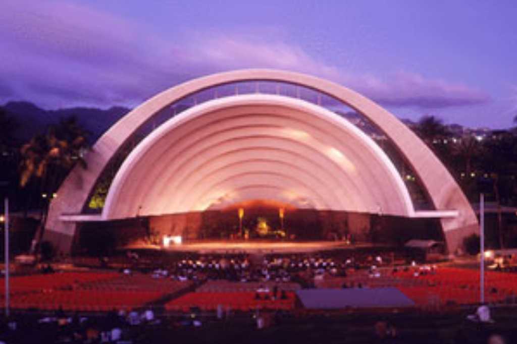 Waikiki Shell—Honolulu, Hawaii — The Waikiki Shell is an unique venur for outdoor concerts and other large gatherings.