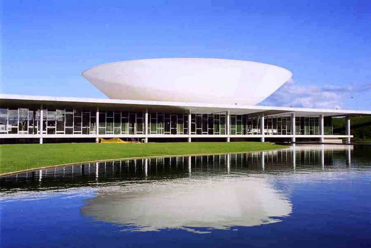 Brasilia National Congress Complex—Central Brazil — As an architectural experience or a dream of a futuristic city, this government facility is a unique one.