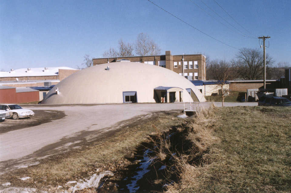 Dome stays warm! — In November 1997, Rock Port experienced 15 degree weather for several days. While other buildings shut down, their Monolithic Dome remained open, warm and usable.