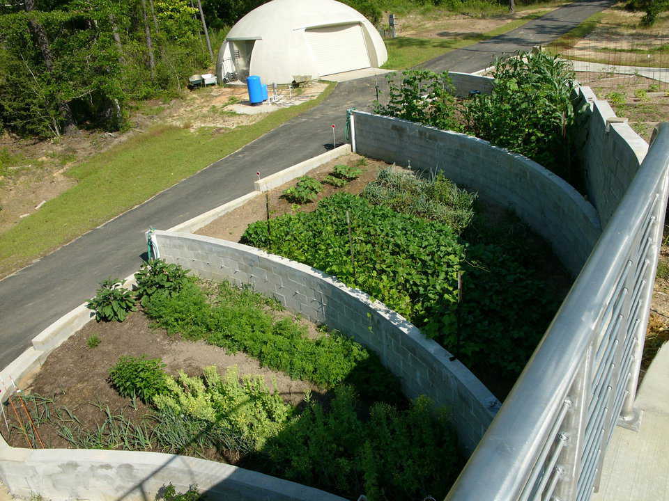 Gardens and landscaping — Much of it is edible and includes fruits, vegetables and nuts. Terrace gardens yield various berries.