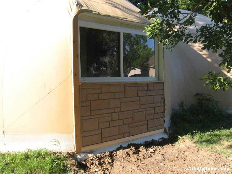 South Window — It too includes a cedar trim.