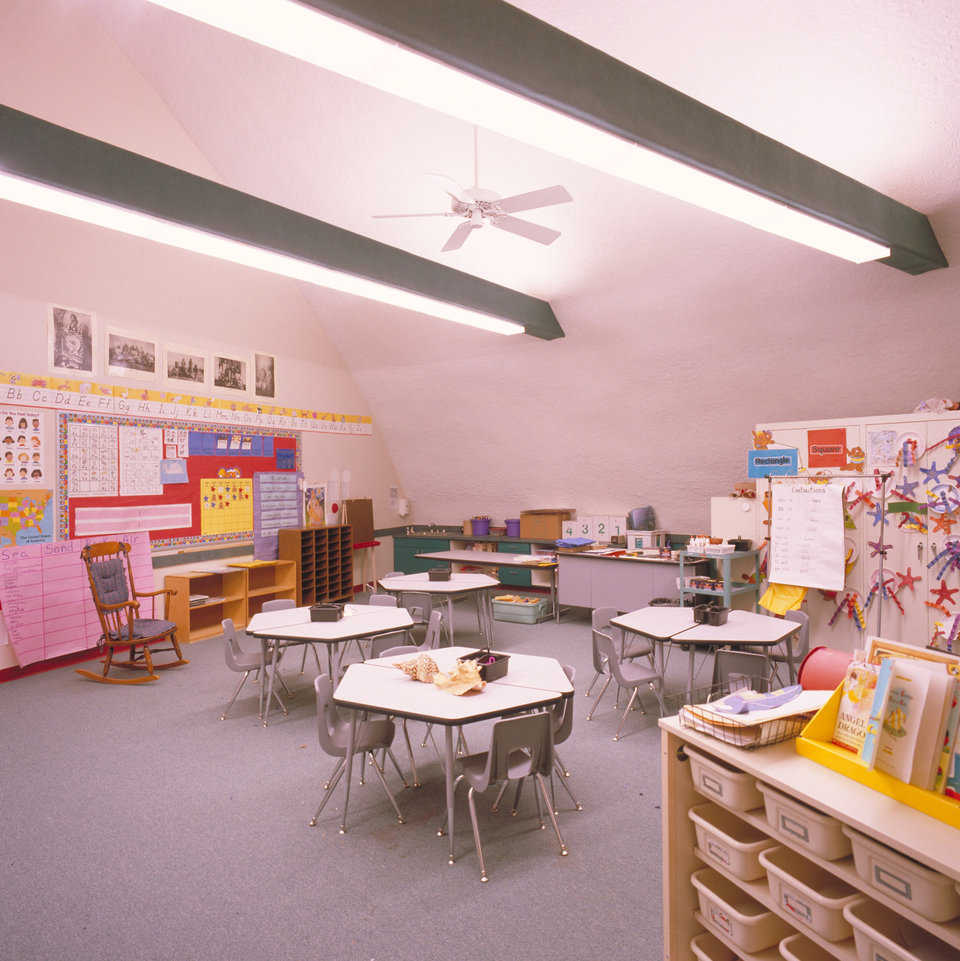 Typical Classroom — Located in Whiteriver, Arizona, Cradleboard Elementary serves 300 students in grades kindergarten to five.