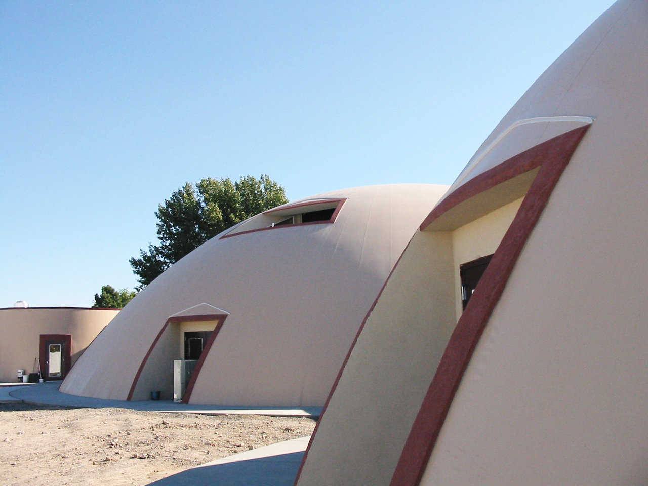 Activity Dome — A balcony in the Activity Dome overlooks the recreational area.