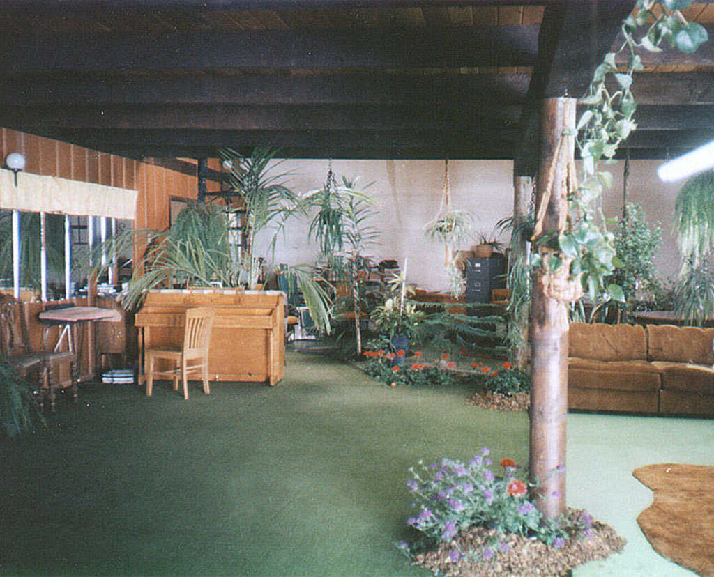 Music Room — Family and visitors enjoyed both the sounds and sights of this room.