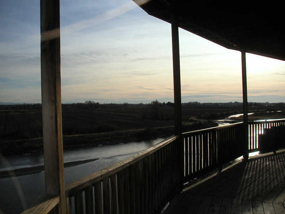 The Kelseys’ Deck — When the Kelseys moved into Cliffdome, they replaced the original deck, but the view is still the same — as spectacular as it always was.